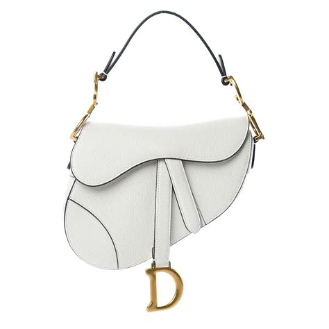 mini white saddle dior oblique canvas bag|authentic christian dior saddle bag.